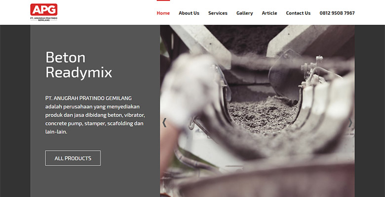 website beton readymix