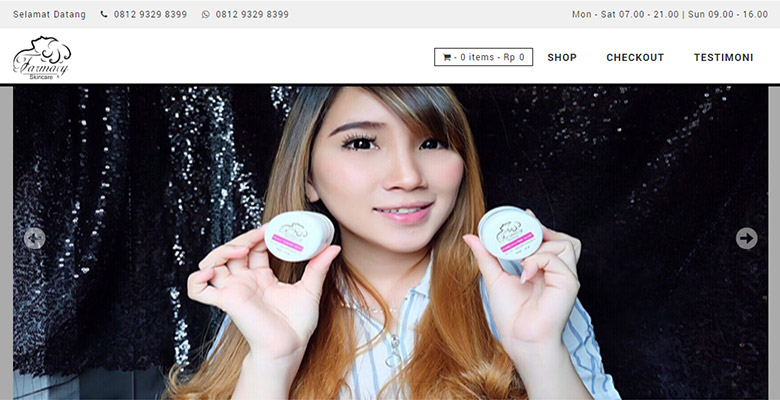 website kosmetik