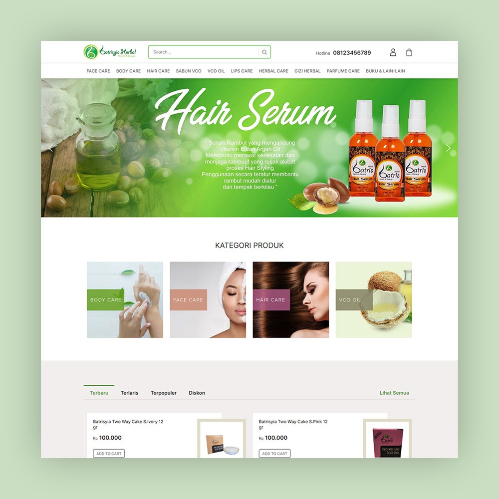website produk herbal