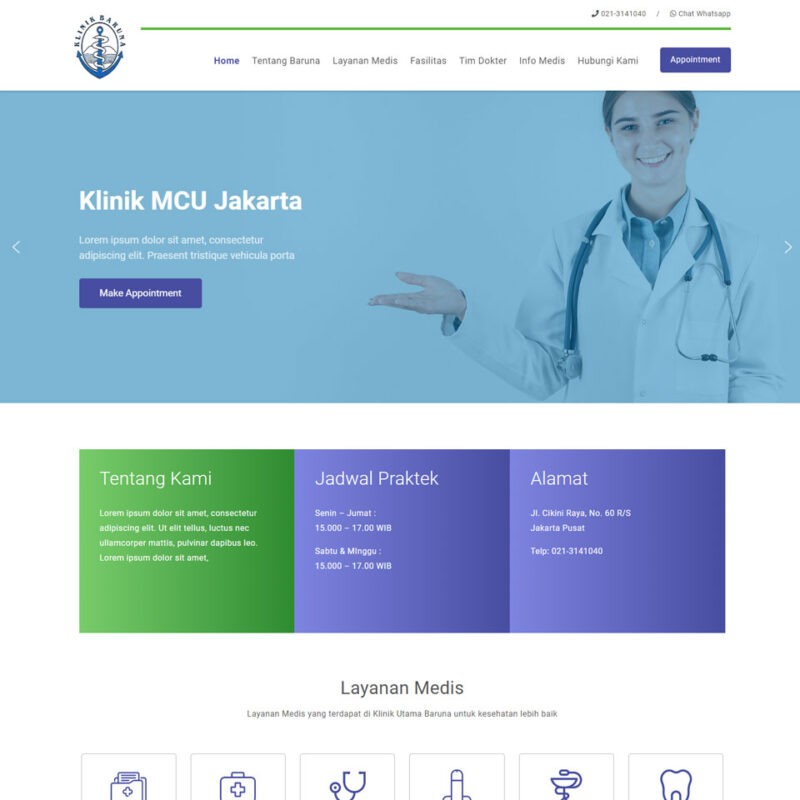 website klinik mcu