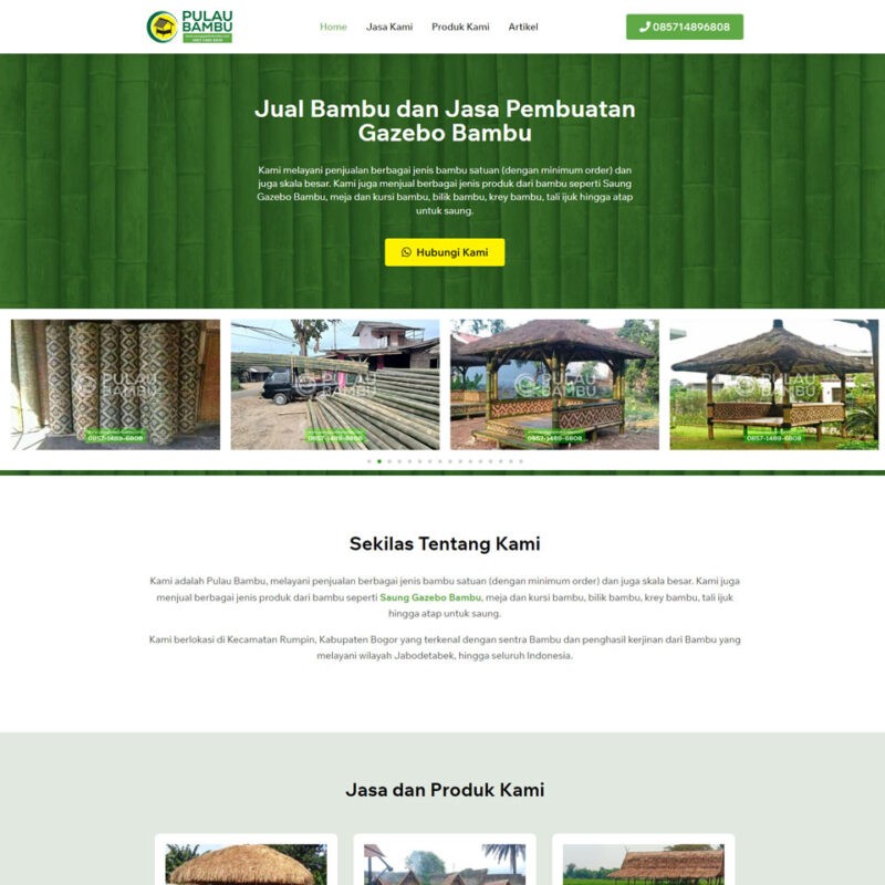 Website Saung Gazebo