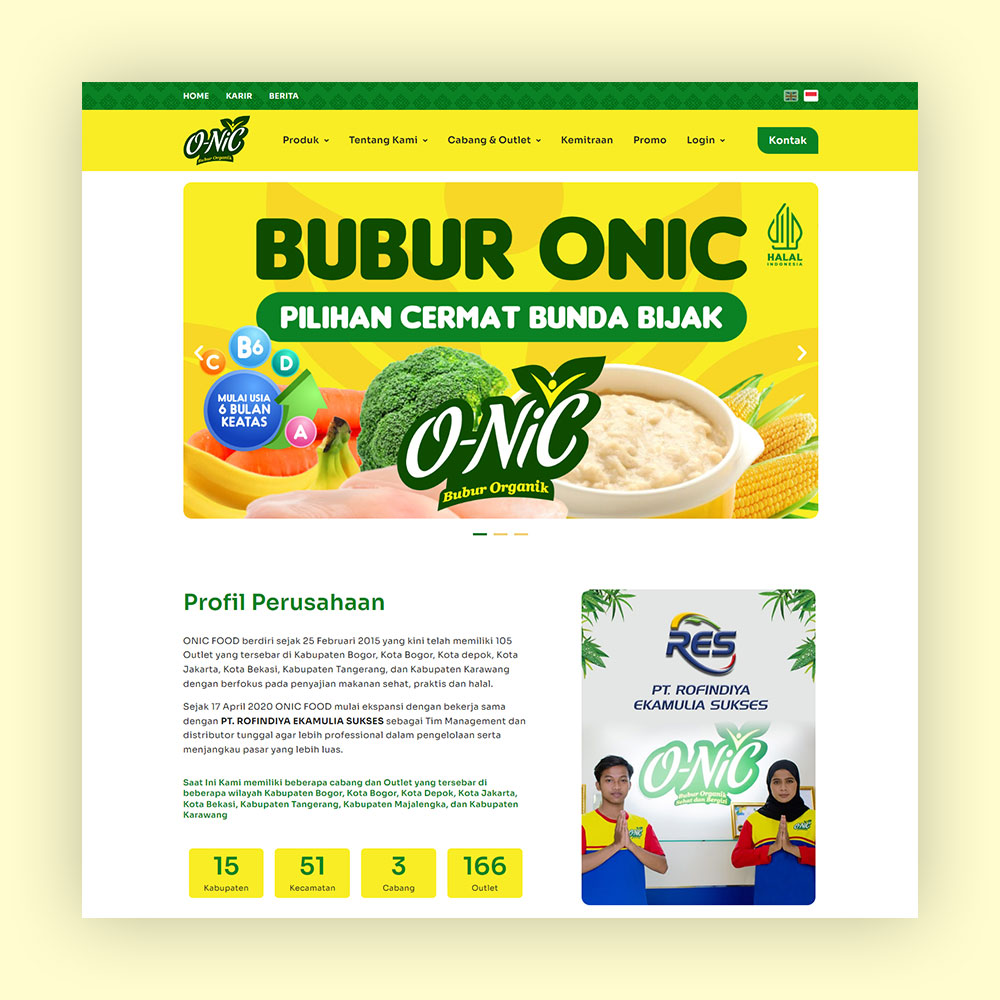 Website Bubur Bayi