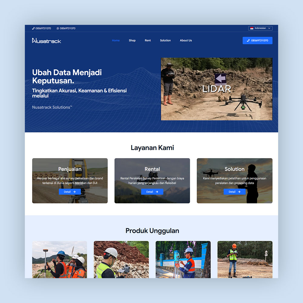 Website Geospasial